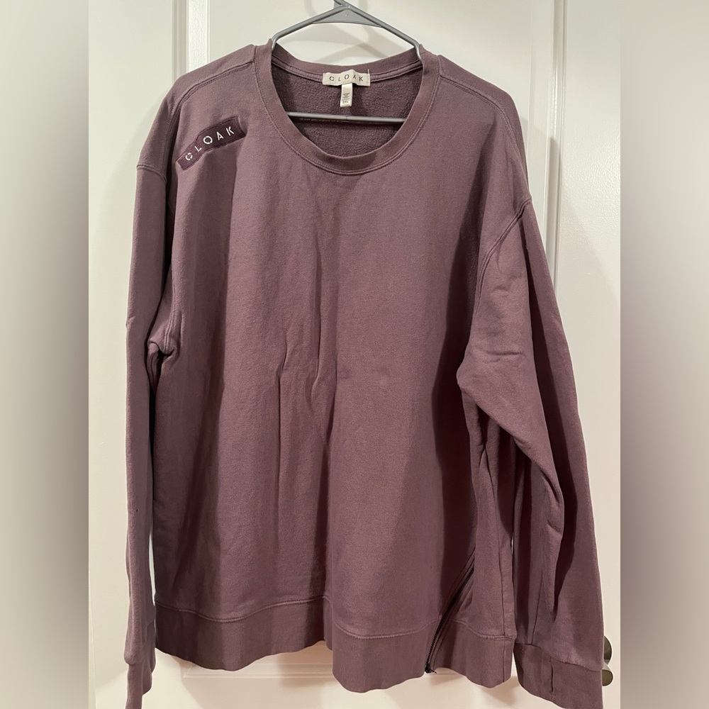 Cloak Brand Simple Pink Sweatshirt